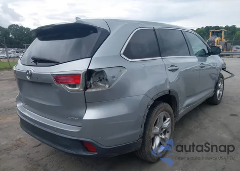 2016 Toyota Highlander Limited V6 из США, поврежденный, VIN 5TDYKRFH4GS152143